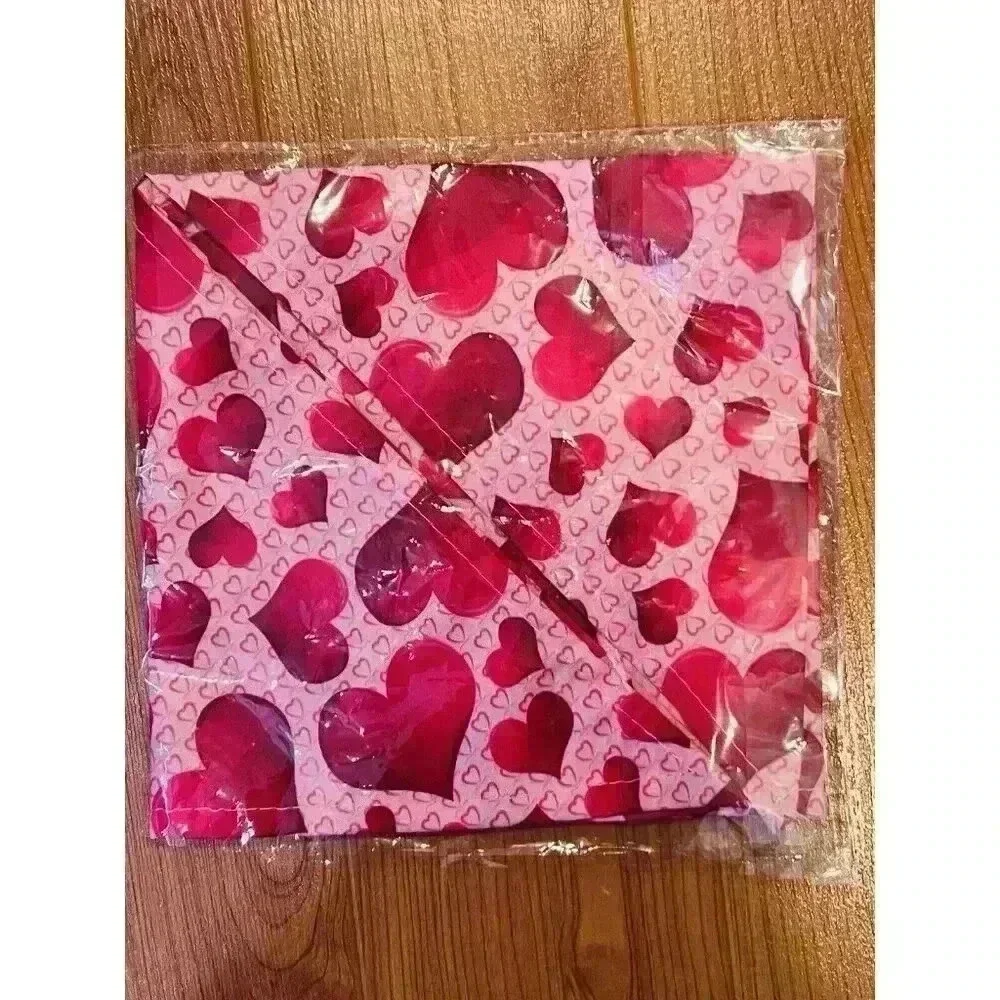 Pet Dog Hearts And Birthday Bandana Set And L.L. Bean Dog Printed Face Mask
